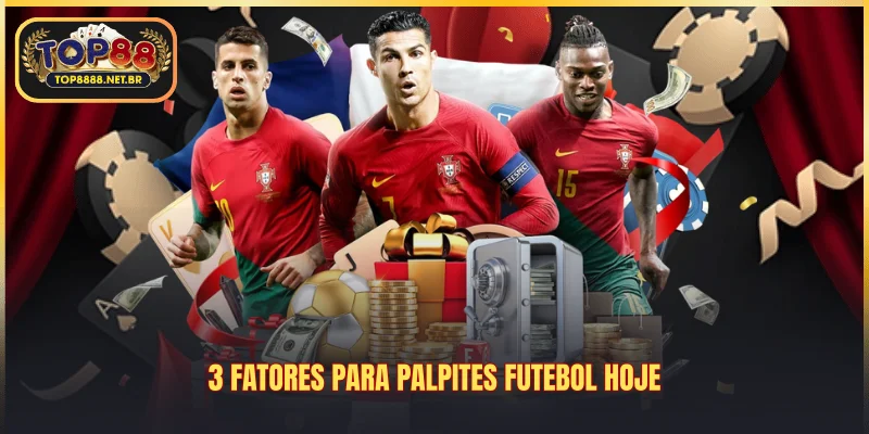 3 fatores para palpites futebol hoje