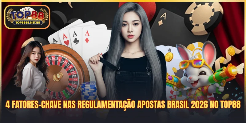4 fatores-chave nas regulamentação apostas Brasil 2026 no Top88