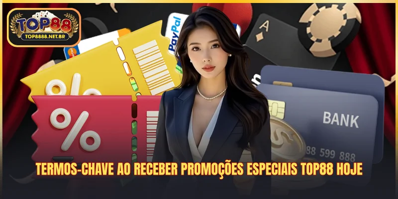 Termos-chave ao receber promoções especiais Top88 hoje