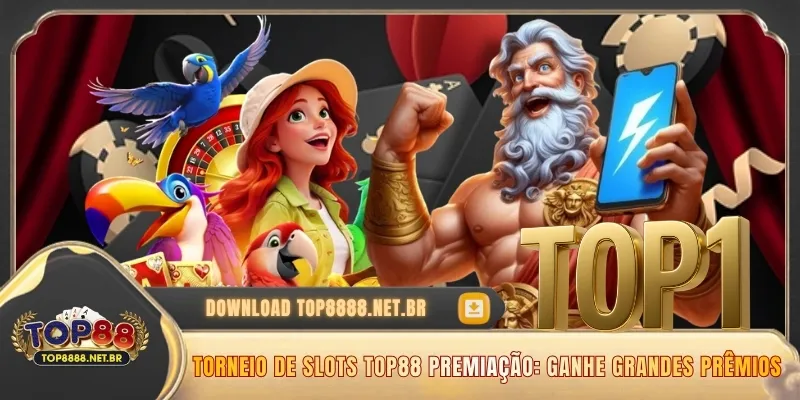 Torneio De Slots Top88 Premiação - Ganhe Grandes Prêmios